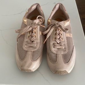 Michael Kors - rose gold women sneakers size 8